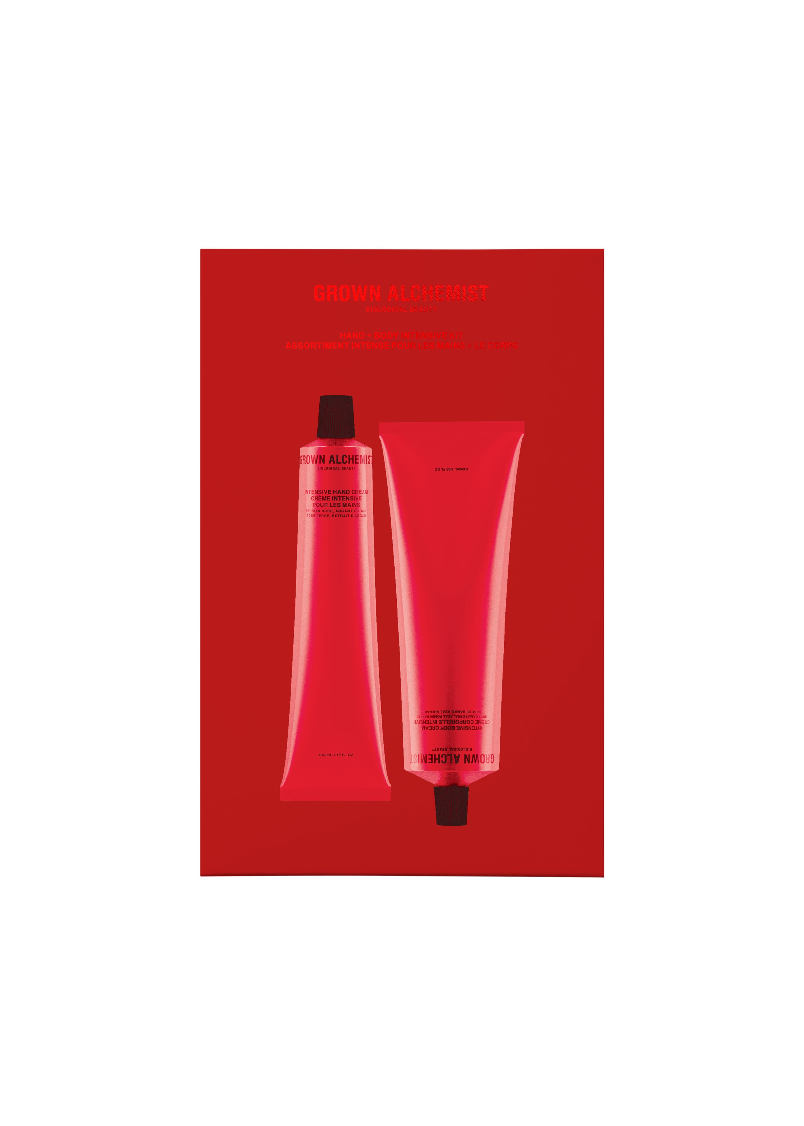 Дует для інтенсивного зволоження тіла та рук Grown Alchemist Hand + Body Intensive Gift Set